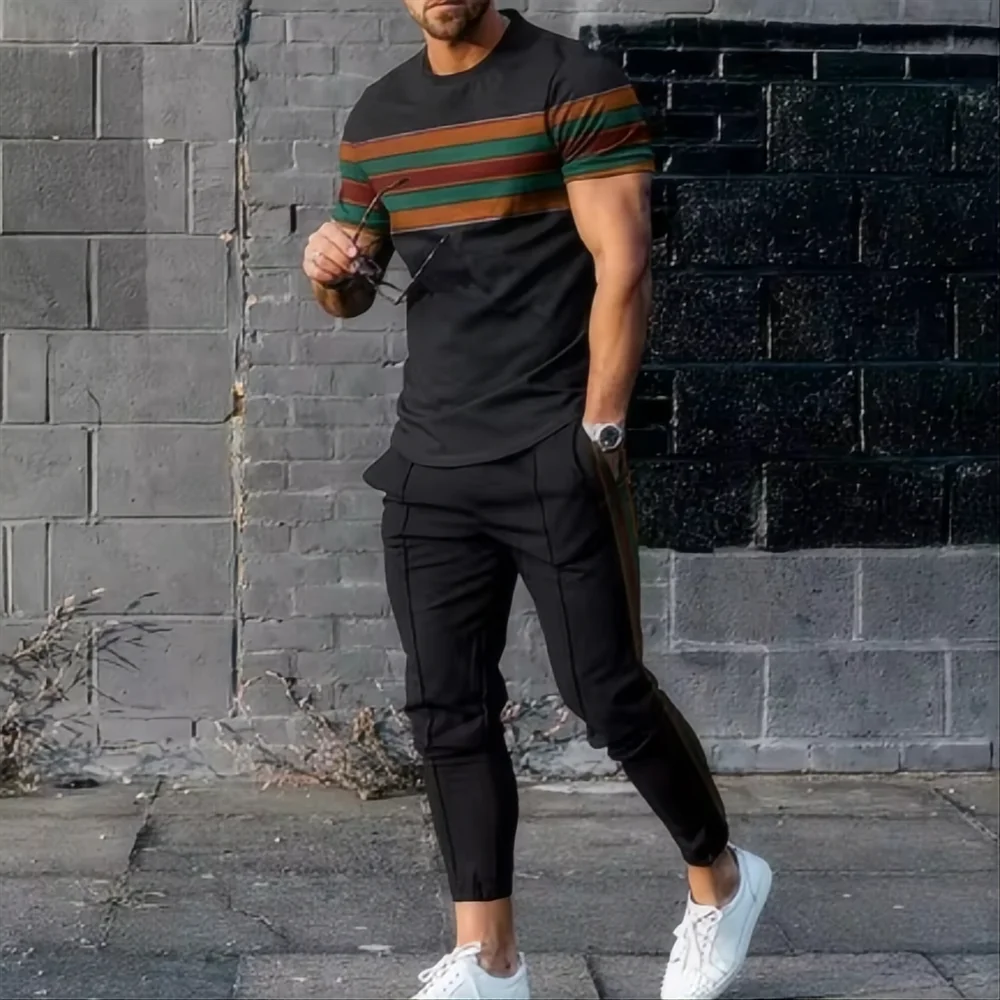 Men's Casual Sports Suit & Summer Jogging Set