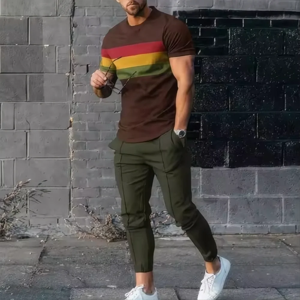 Men's Casual Sports Suit & Summer Jogging Set