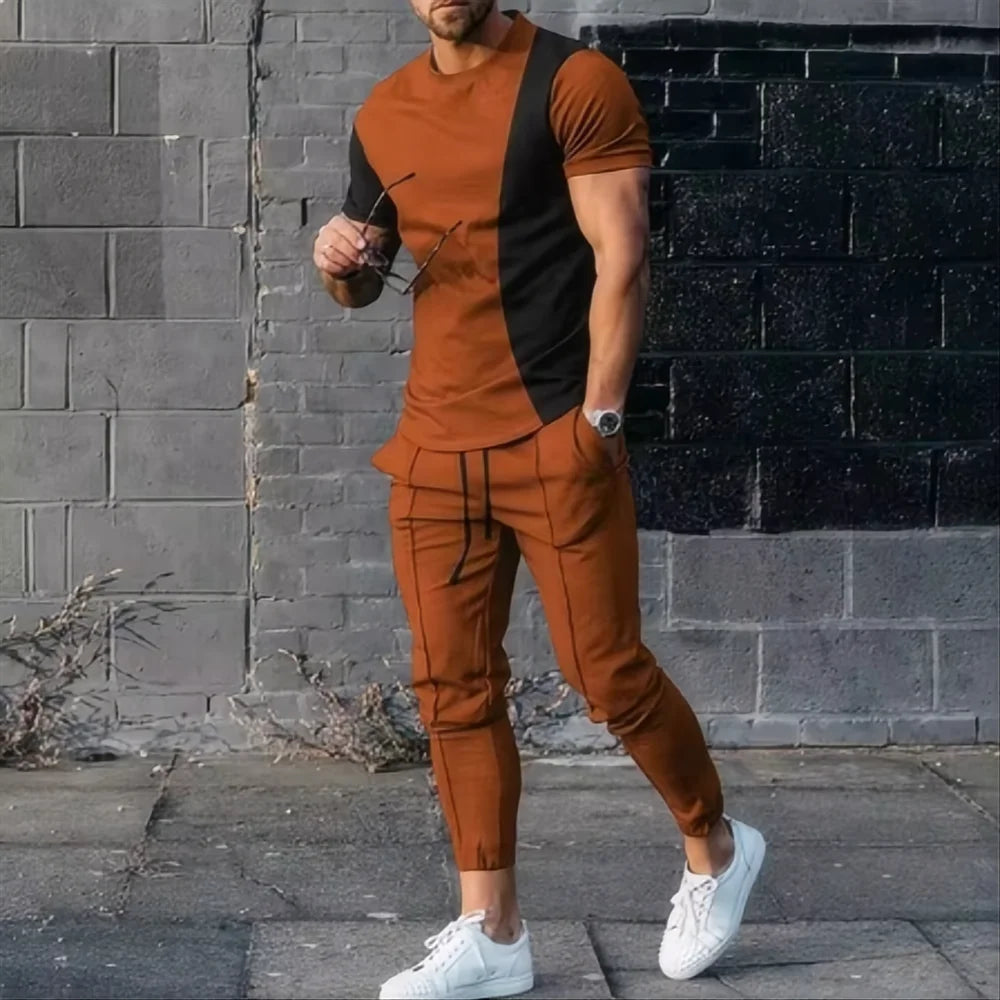 Men's Casual Sports Suit & Summer Jogging Set